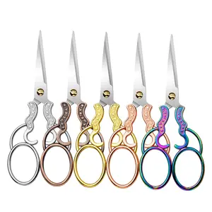 Stainless Steel Scissors Nail Clipper, Multifunctional Vintage Style Nail Cutter, Manicure & Pedicure Tool for Home & Salon Use, Nail Clippers