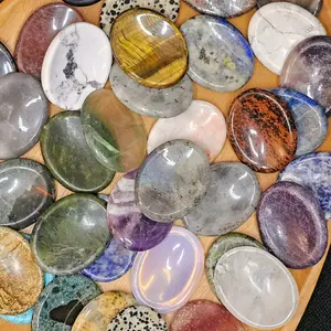 Random Crystal Carving- Worry Stone
