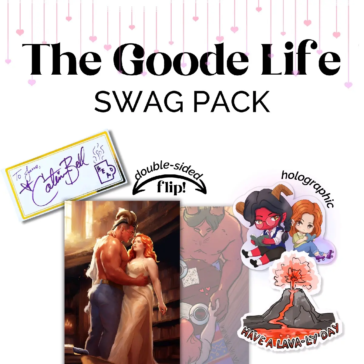 Merch Only Bundle: The Goode Life (epilogue) - Includes Art, Stickers & Signed bookplate