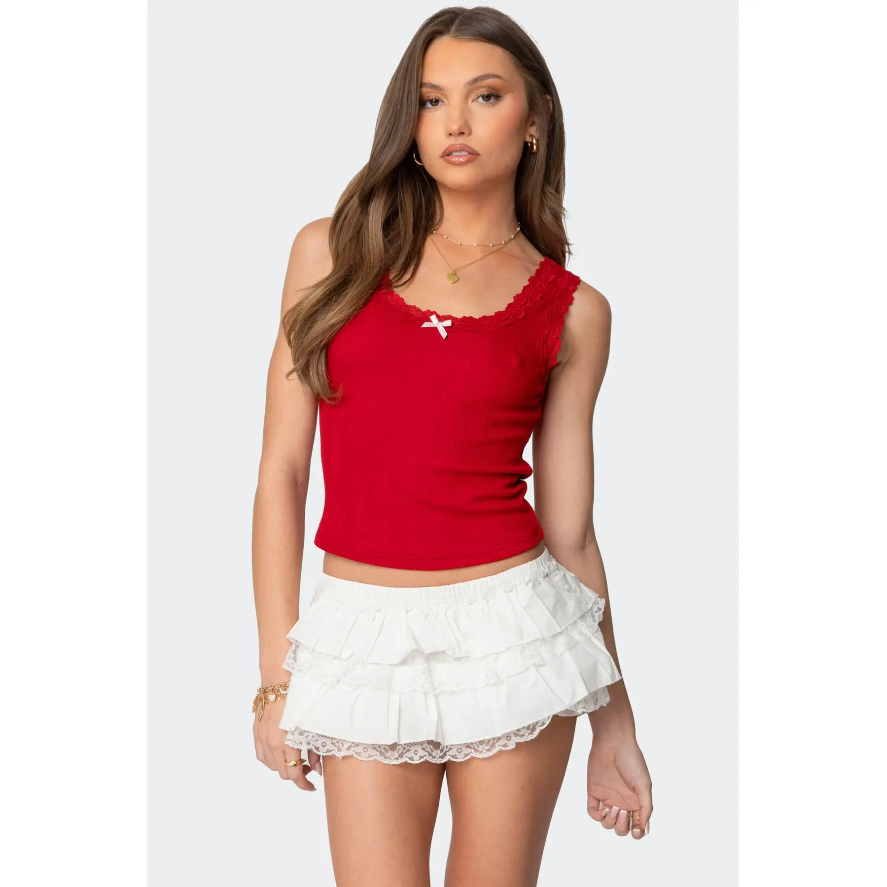 Hattie Pointelle Tank Top