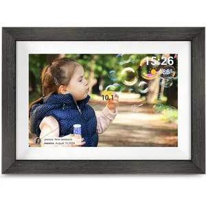 Frameo Digital Photo Frame,10.1 Inch WiFi  Digital Picture Frame with  IPS Touch Screen,Auto-Rotate,Send Pictures from Anywhere via Frameo APP,Gifts for Mom