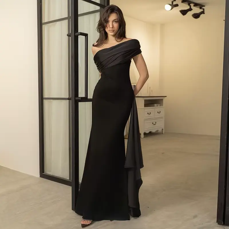 banquet black dress Elegant Chinese-Style Modified Qipao main image 0