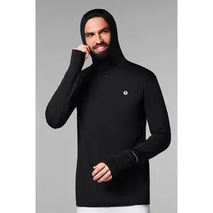 Men's Agility Performance Hoodie | Black