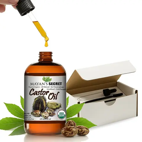 Certified Organic Castor Oil face & Body Care