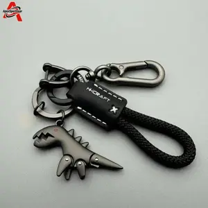 Cute Dinosaur Car Keychain for Girls – Exquisite Backpack Pendant & Bag Charm, Adorable Student Key Accessory for Daily Use