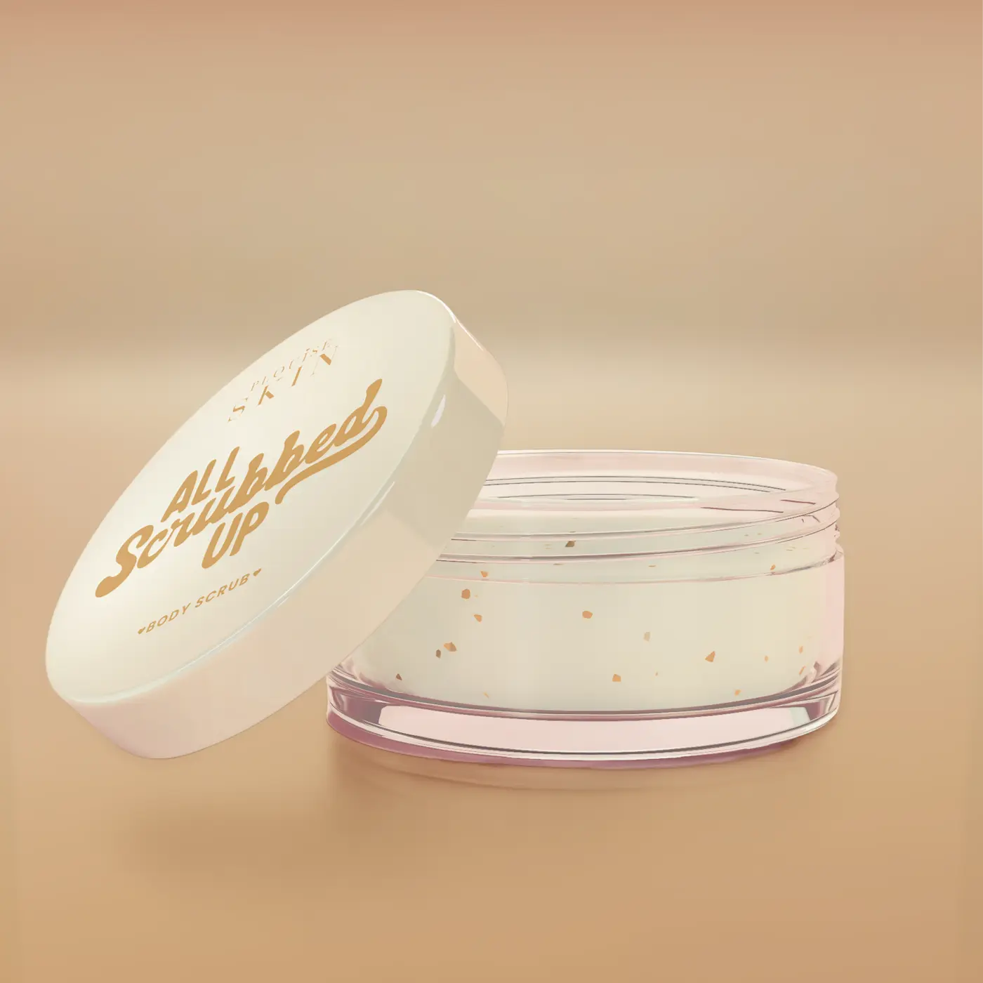 (PRE-ORDER) P.Louise All Scrubbed Up Body Scrub - Coconut Cake
