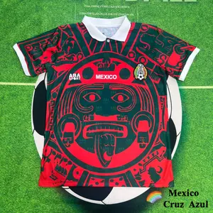 1998 World Cup Mexico National Team Short-Sleeve Green Soccer Jersey
