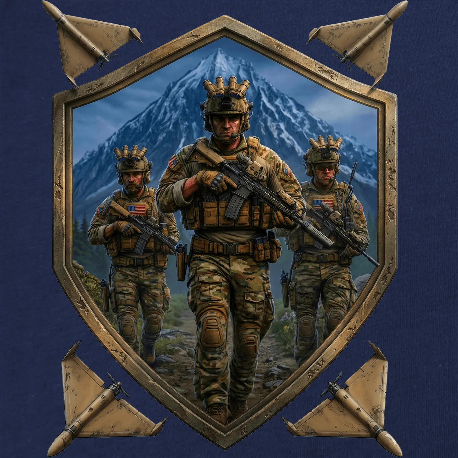 Special Forces Drones T-Shirt