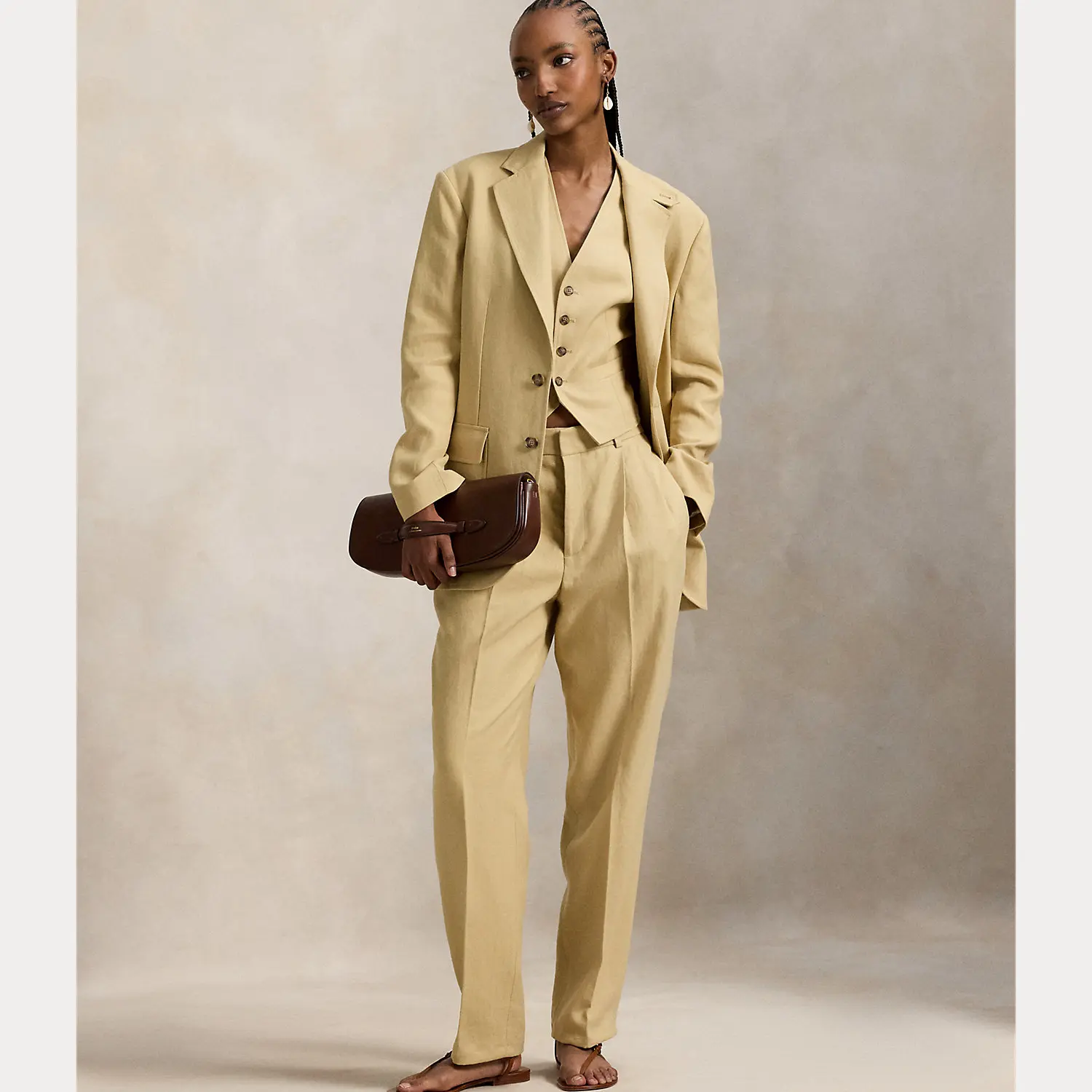 Polo Ralph Lauren - Single-Breasted Hemp Blazer