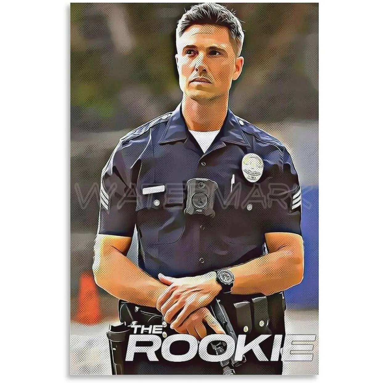 The Rookie Poster,Tim Bradford Poster Canvas Painting Posters And Prints Wall Art Pictures for Living Room Bedroom Decor