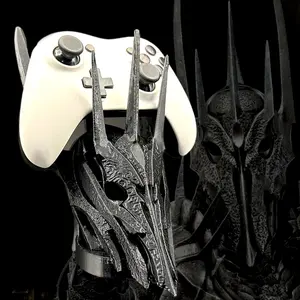 1pc Sauron Figure Model Statue, Game Controller Stand Display Rack, Dark Lord Collection Model Gift, Boyfriend Birthday Present, Christmas Halloween Decor