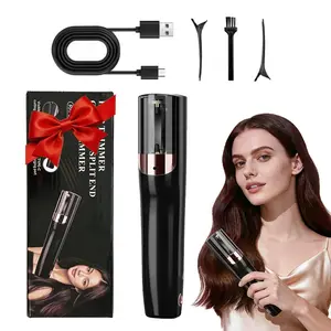 Portable Electric Split End Trimmer Multifunctional Wireless Hair Clipper Split End Hair Trimmer For Travel And Home Electric Hair Ends Trimming Tool Is The Perfect Holiday Gift For Parents And Girlfriend