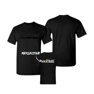 ONDGAS Black Reflective Shirt (Black/Black reflective)