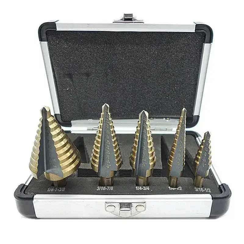 Stainless Steel Special Step Drill Bit, Universal Punching Hole Step Drill Bits, Power Tool Accessories