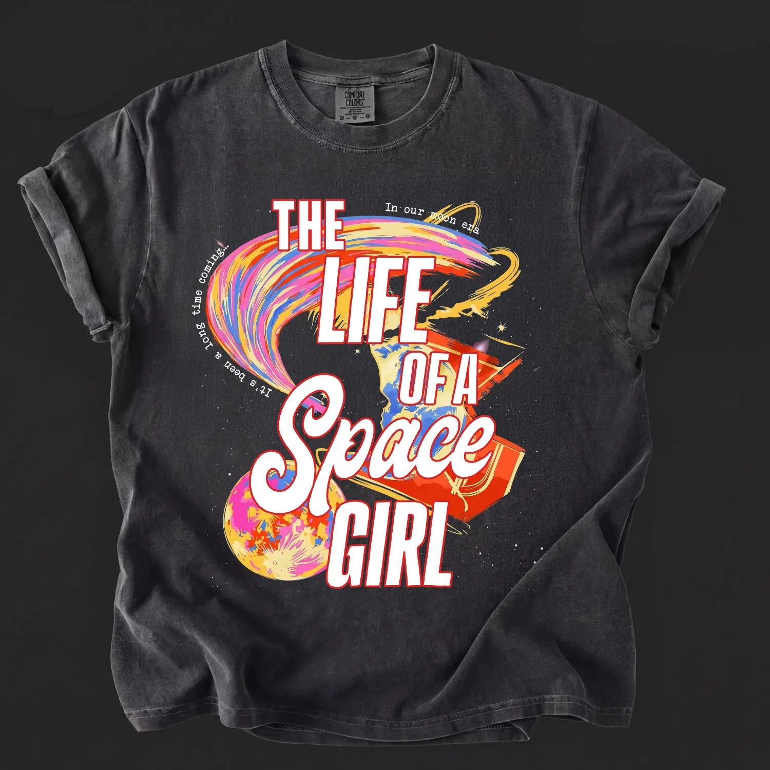 Space Girl Artemis II NASA Mission Shirt, Sweatshirt, Hoodie