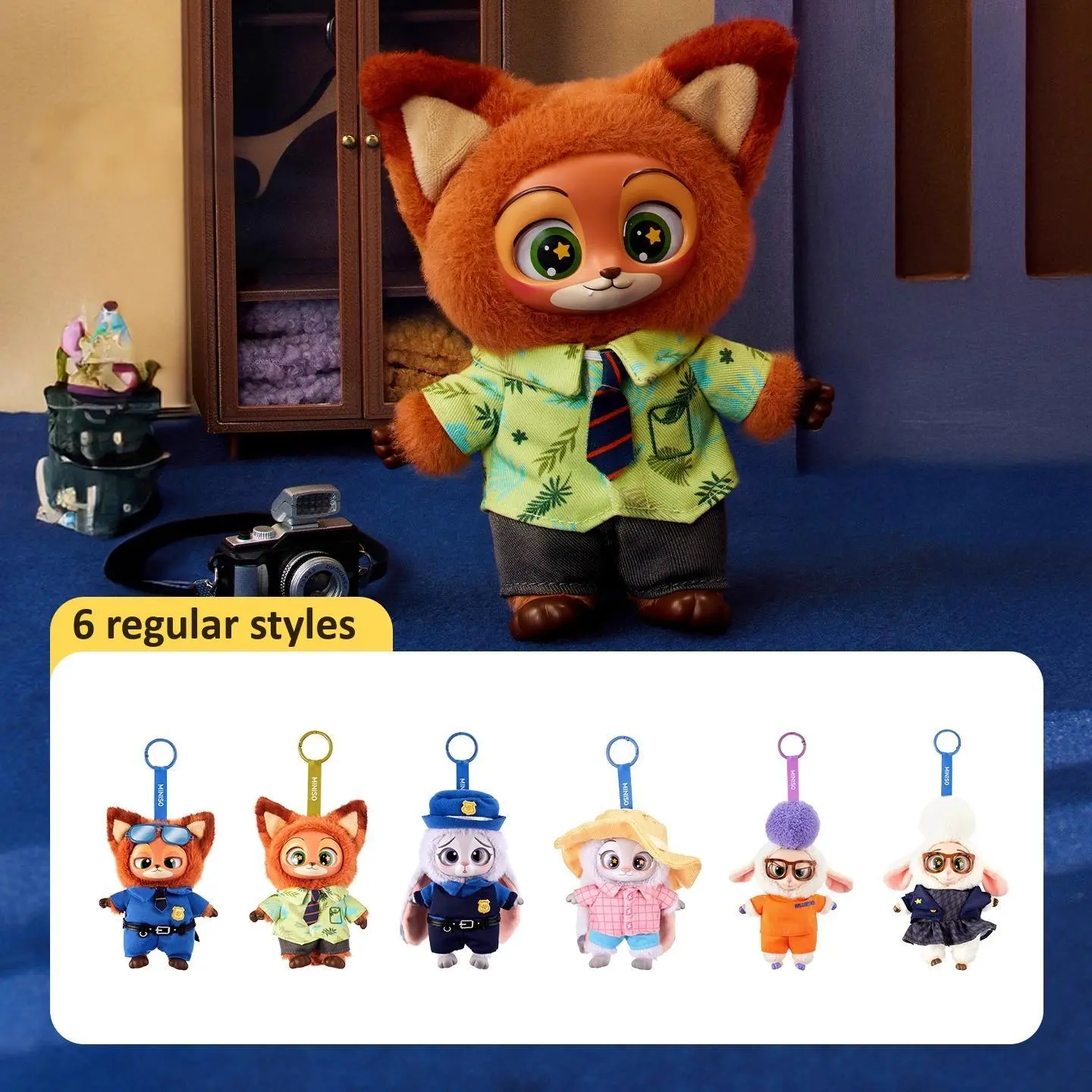 Disney Zootopia Mystery Figure Box Popular Kawaii Desktop Ornament Cozy Layout Decor Thoughtful Gift For Students & Casual Collectors