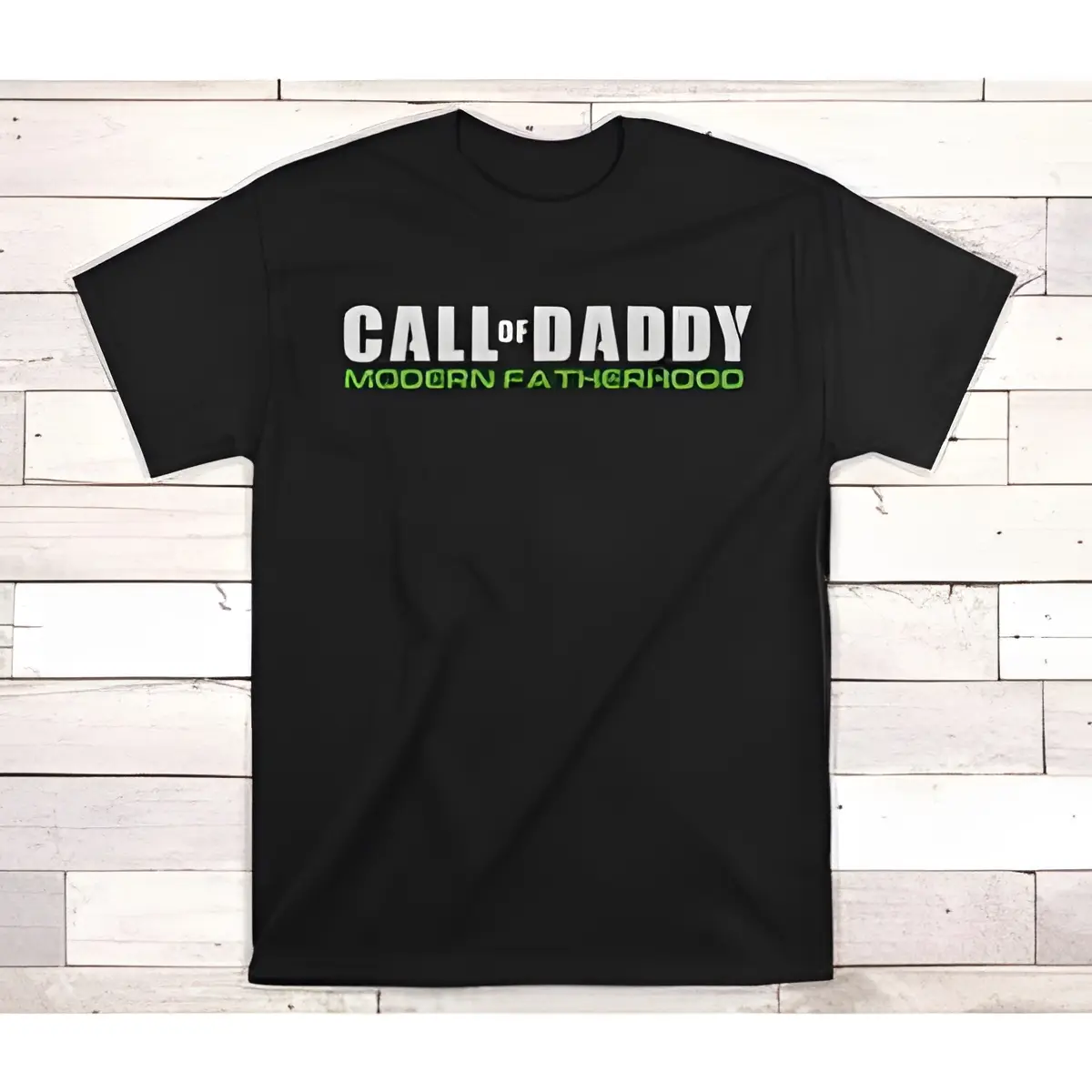 Call of Daddy T-Shirt - Modern Fatherhood - Funny Dad Shirt - Gamer T-Shirt - New Dad - Father's Day Gift Casual Cotton