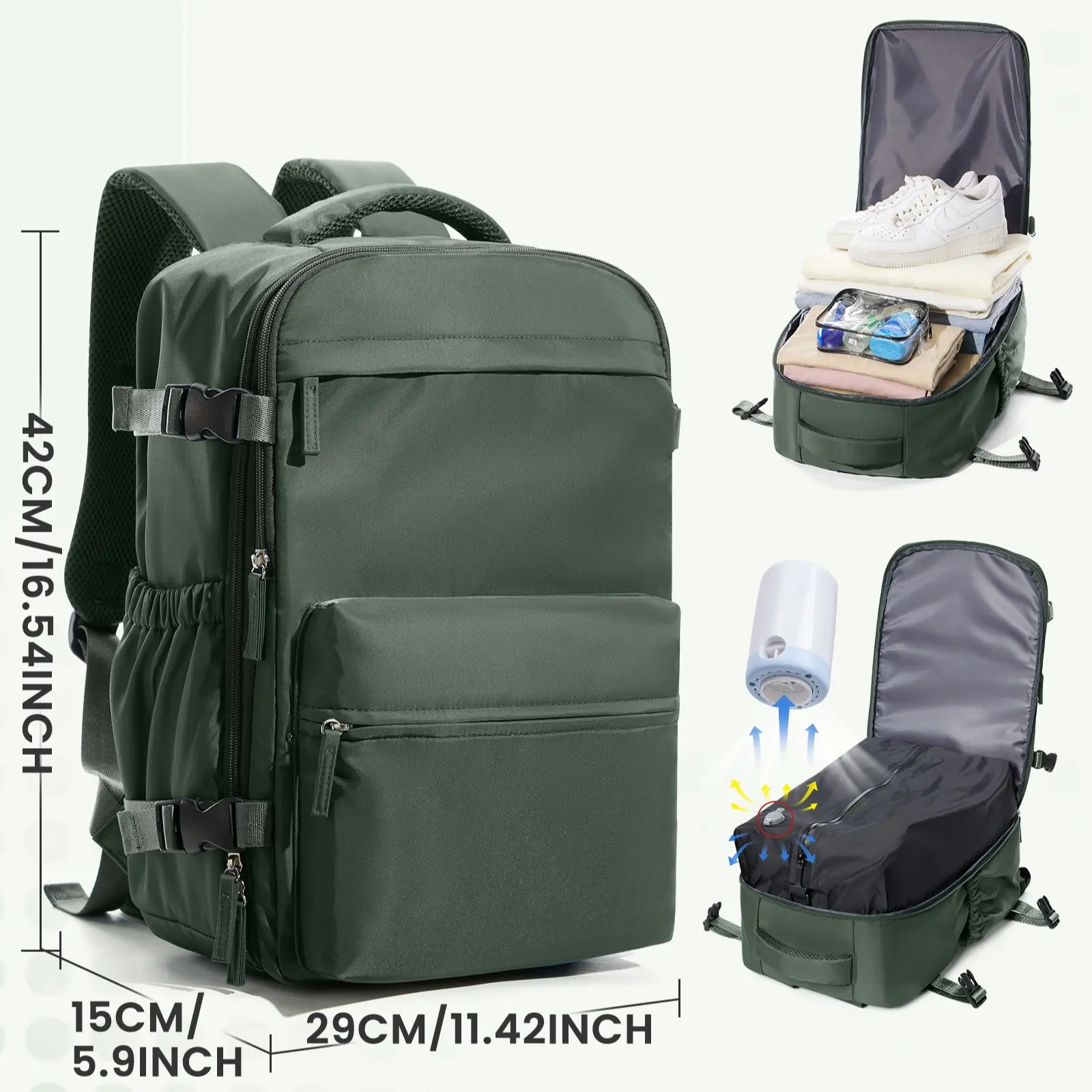 C-3637-brown-green（42*29*15CM）