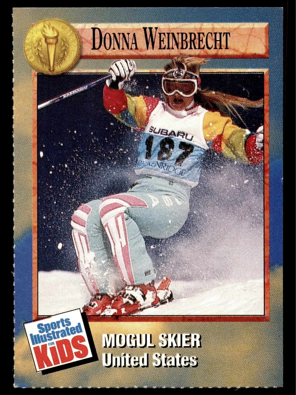 1994 Sports Illustrated for Kids #226 Donna Weinbrecht Card
