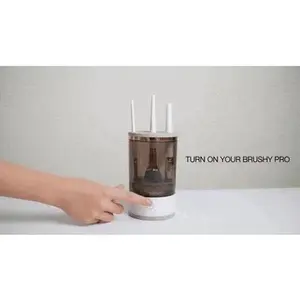 USB Electric Makeup Brush Cleaner Portable 3 in 1 Makeup Brushes Drying Rack Lazy Cleaning Brush Washer Machine Quick Dry Tool