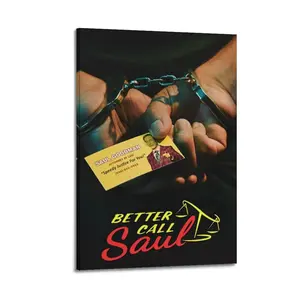Better Call Saul Canvas Poster Painter Living in Art Deco Strong Wall Design Painting Hallway Bedroom Living Room Decorated Poster