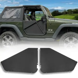 2007–2018 Jeep JK Wrangler 2DR Phantom Tube Door Replacement Panels, All-Weather Solid (Upper & Lower)