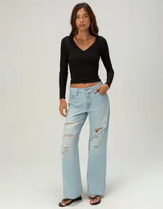 LEVI'S Premium Loose Bootcut Womens Jeans - Do It Again