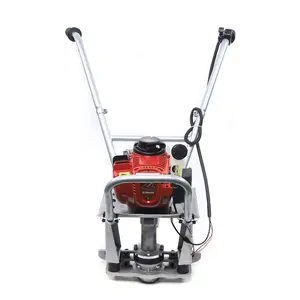 900W Gasoline Concrete Finishing Machine Aluminum Frame Portable with Adjustable Handle for Driveway Bridge Slab Construction 29lbs Lightweight