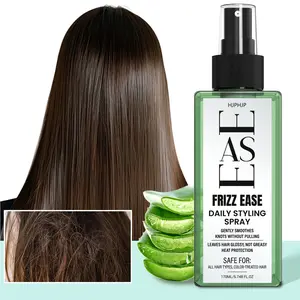Hair Straightening Spray, Curl To Straight Hair Spray, Frizz Ease Spray, Gently Smooths Knots Without Pulling, Leaves Hair Glossy & Not Greasy, Heat Protection, Safe For All Hair Types & Color-Treated Hair, Lightweight Formula