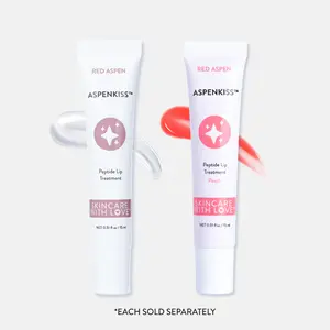 Red Aspen Peptide Lip Treatment for Plumping Hydration & Glass-Like Shine Available in 2 Shades