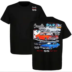 Chevy Chevelle SS T-Shirt, Classic Super Sport 454 Muscle Car Graphic Tee, Retro Car Shirt For Him