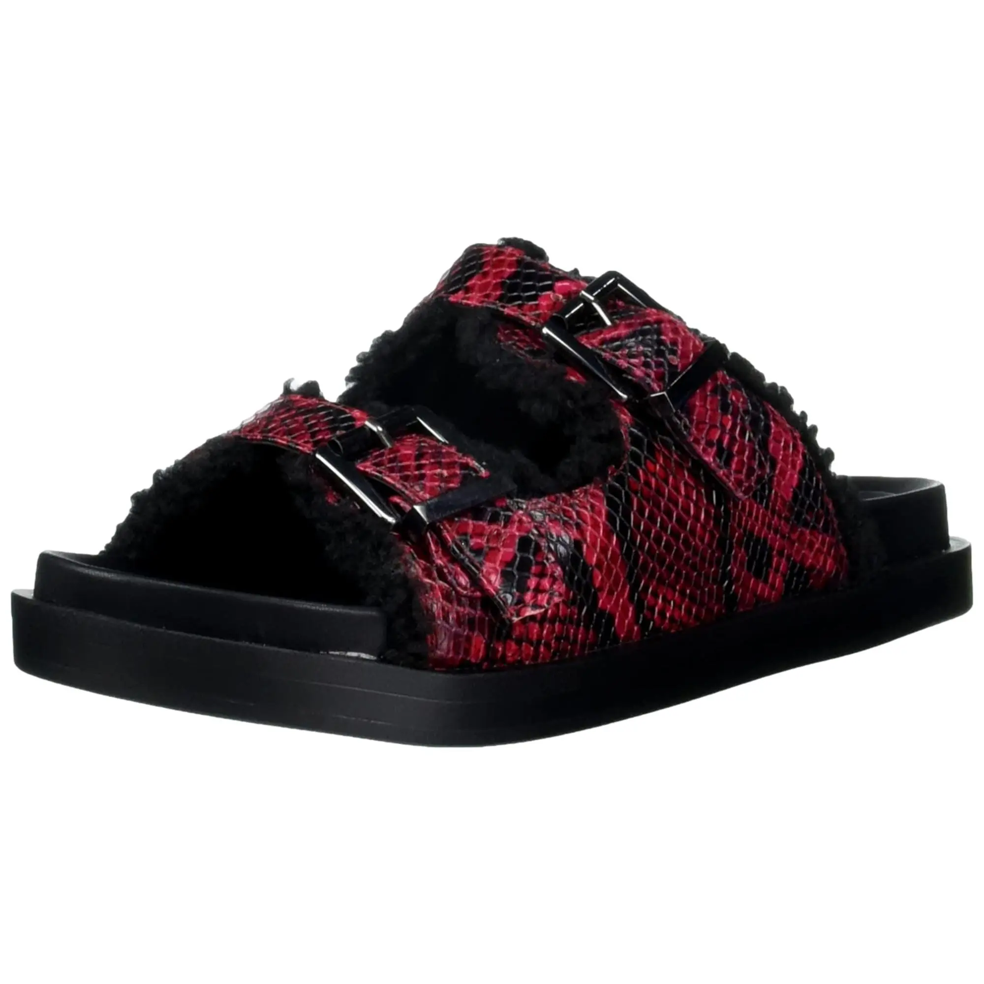 Aerosoles Olivia Slide Sandal Red Snake  OLIVIA-634 Women's
