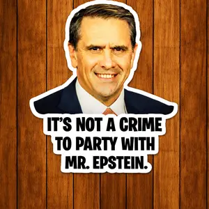 Todd Blanche Attorney General sticker, Republicans Protect Pedos, Anti Trump Liberal Political Humor Gift