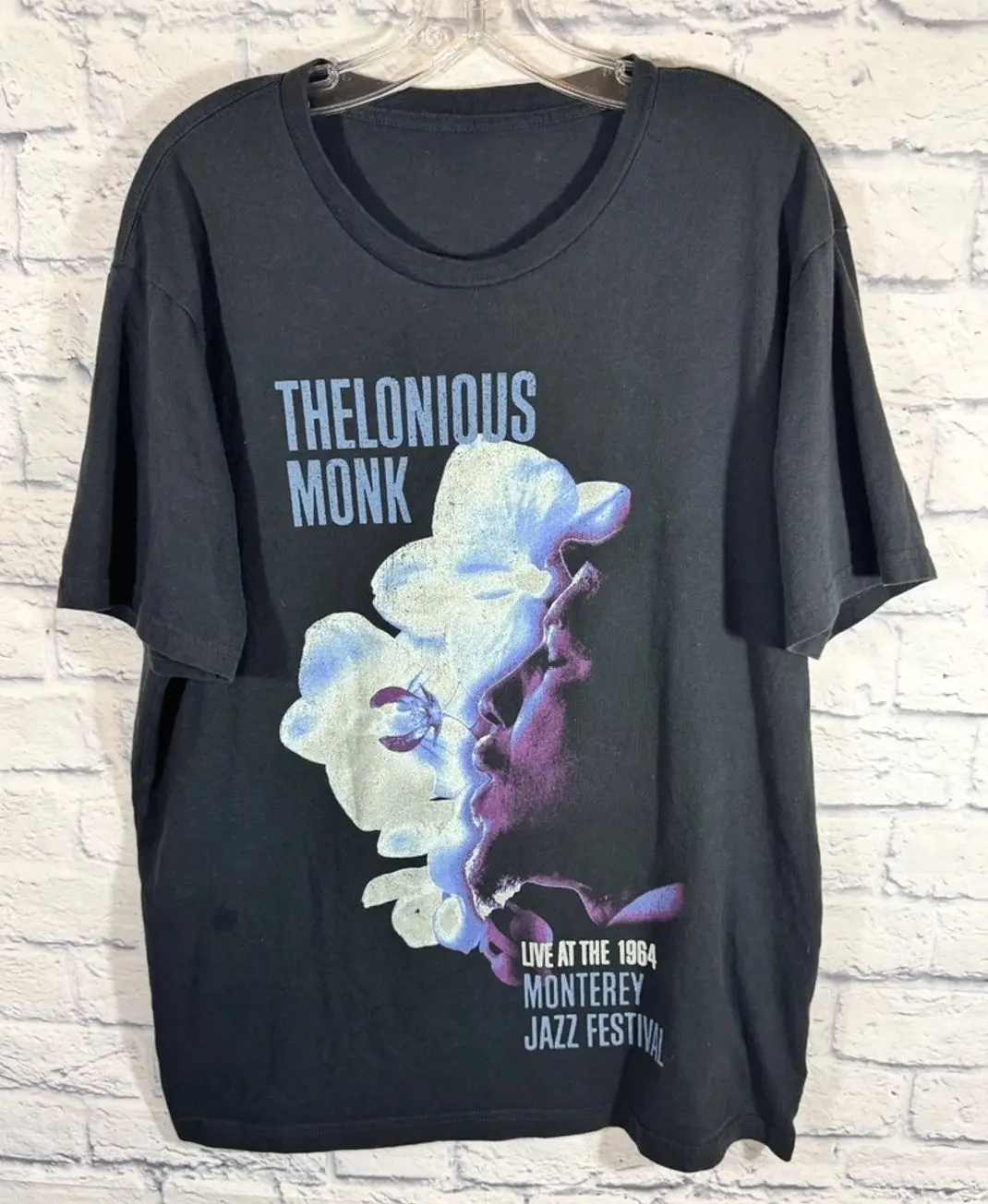Vintage Unisex Thelonious Monk Graphic T-Shirt S-5XL NZ337 FREE SHIPPING 1