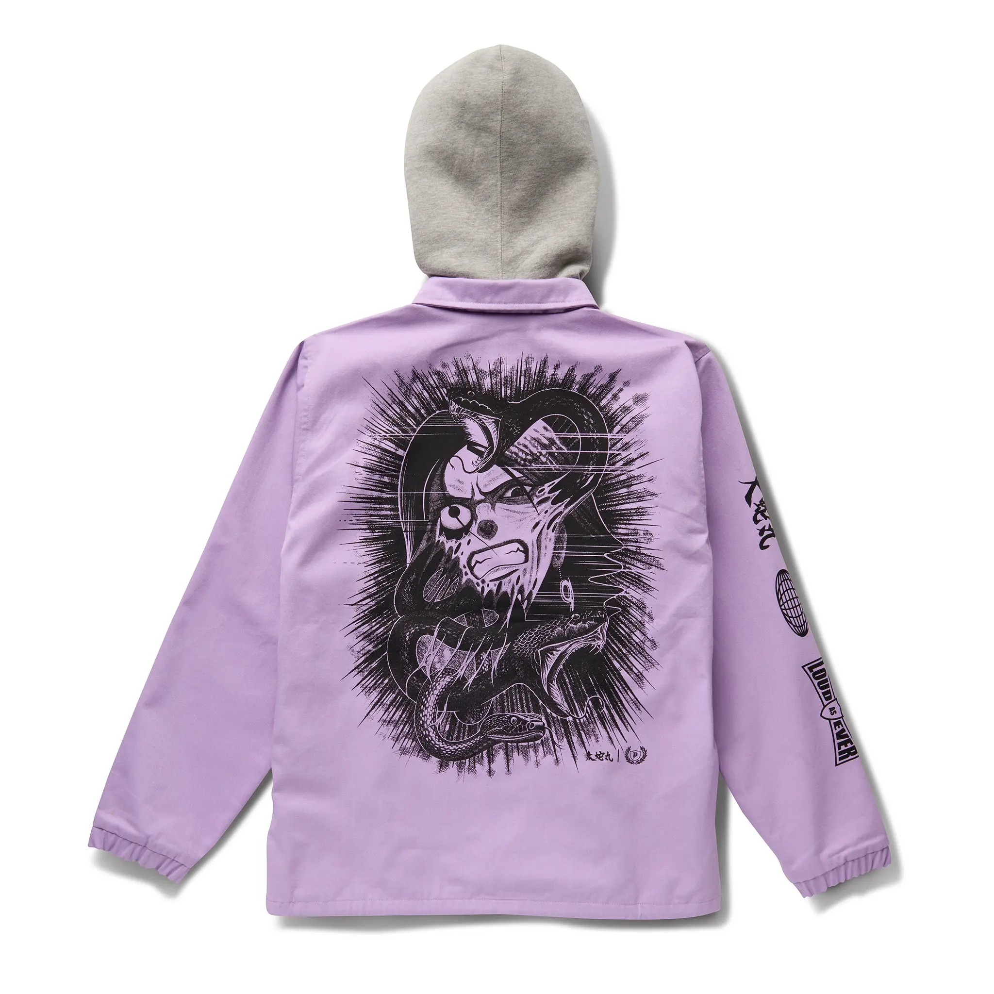 SNAKES TWO-FER COACHES JACKET
