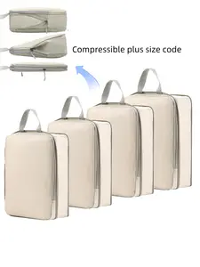 Portable Compressible Travel Storage Bags Set, Easy Organize Clothes Shoes Underwear, Perfect for Luggage Suitcases Outdoor Trips, Travel Organizer Set