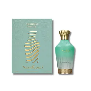 Arabiyat Prestige Nisma Women's Eau De Parfum, 2.7 fl oz - Aromatic Floral Fragrance with Jasmine, Peony, Honeysuckle, Vanilla, Sandalwood, Tonka Beans