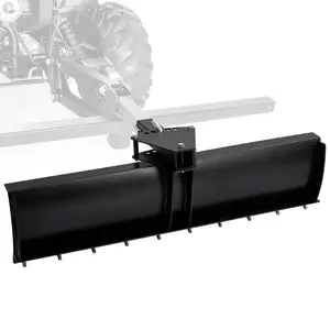 GARVEE ATV/UTV 3-Position Blade & Impact Implements Scrape Blade: 5 Adjustable Angles for Universal Compatibility with 2" Receivers - Ideal Driveway Grader, Dirt Leveler, and Snow Plow Kit