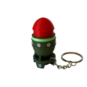Mini Nuke Fidget Toy – 3D Printed Fidget Clicker Keychain