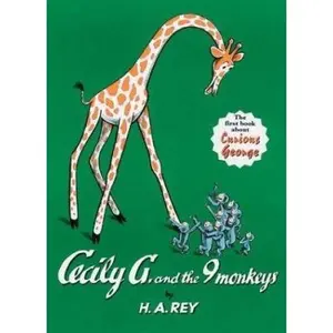 USED Book - Cecily G. and the 9 Monkeys (Curious George) by H. A. Rey (Paperback) - english