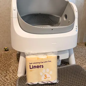 AutoScooper 11 by PetPivot Waste Bags for Automatic Litter Boxes, 60-Pack