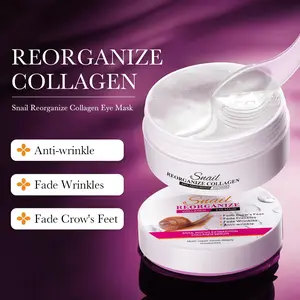 Snail Mucin + Collagen Hydrogel Eye Masks (60pcs) - Dark Circles & Puffiness Relief