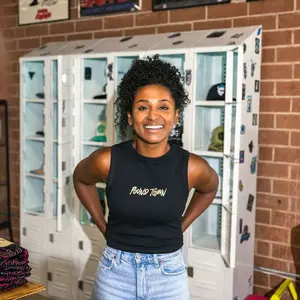 Glory Days Apparel - Pound Town Micro Rib Muscle Crop Tank