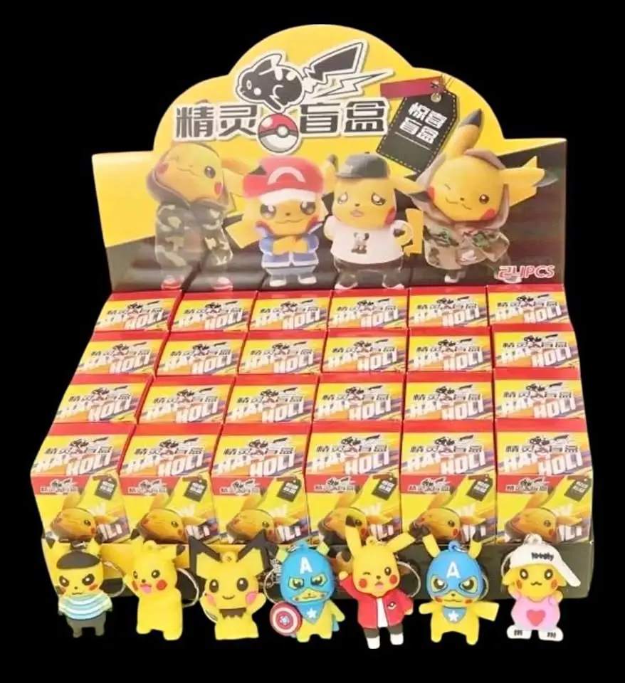 Fun Pikachu Random Mystery Keychain!
