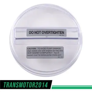 Fit For Lomart Embassy/use Pool Pump Strainer Clear Cover Lid Replacement Upgraded Version