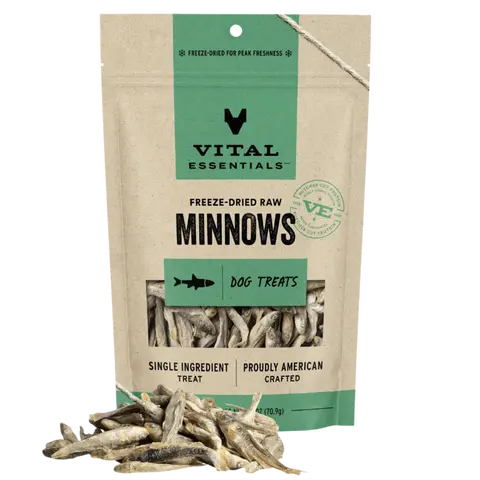 Freeze-Dried Minnows Dog Treats