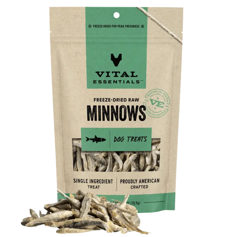 Freeze-Dried Minnows Dog Treats