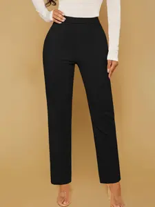 Women’s Elegant Slim-Fit Stretch Long Pants for Fall/Winter Women's High Waist Butt Trousers