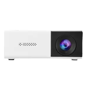 Yg300s Mini Projector 320x240 Resolution, Portable Movie Projector with Multiple Ports, Low Light Protection, Compact Design, Us Plug