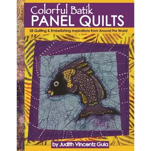 Colorful Batik Panel Quilts